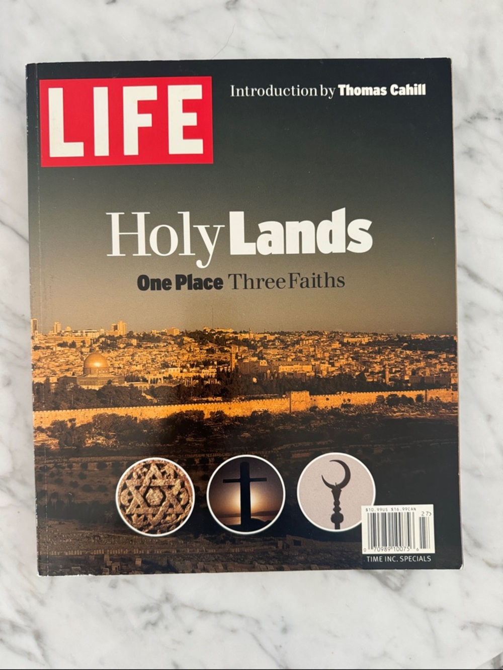 Holy Lands Coffee Table Book - Gold & Black Cover